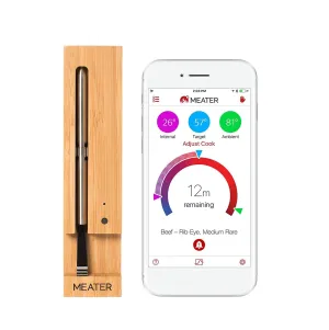 MEATER - 100% Wireless Meat Thermometer: No wires. No fuss. Track your cooks wherever you are