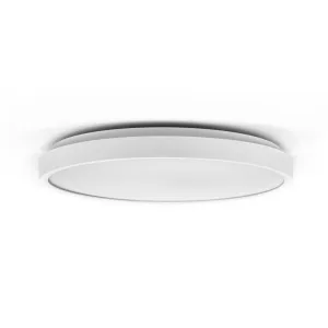 Plafond V-Tac Vt-8624S Surface-Mounted 24W Led Ip44 29Cm Motion Detector 4000K 2500Lm (Sku 76631) White