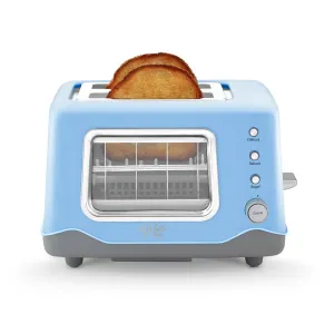 Rise by Dash Clear View 2-Slice Toaster